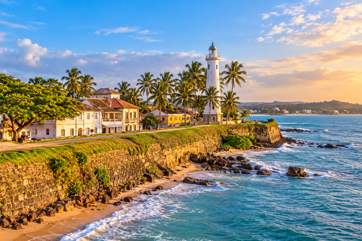 Coastal travel destination